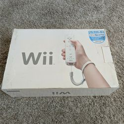 Nintendo Wii Console With Original Packaging
