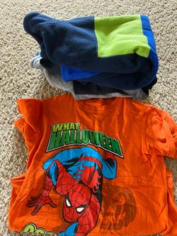 Boys Spider-Man shirt and jacket s size 7/8