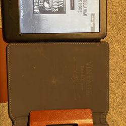 Kindle 10th Generation with Leather Case