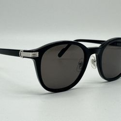 PREMIERE C DE CARTIER SILVER OVAL SUNGLASSES CT0302S 005 NEW 100% GENUINE ~$1095