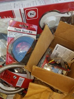 Huge box of brand new Plumbing supplies