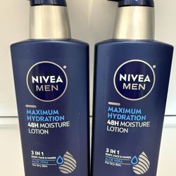 Nivea Men Body Lotion 2 x $11