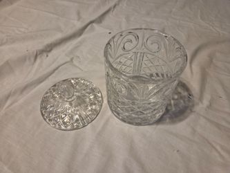 Vintage Crystal Candy Jar