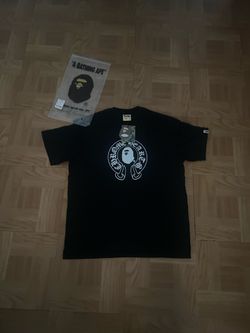 chrome bape tee