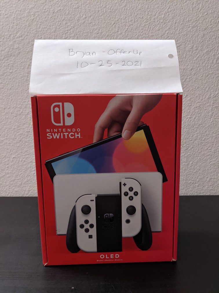 New In Box - Switch OLED White
