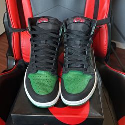 Jordan 1s pine green 