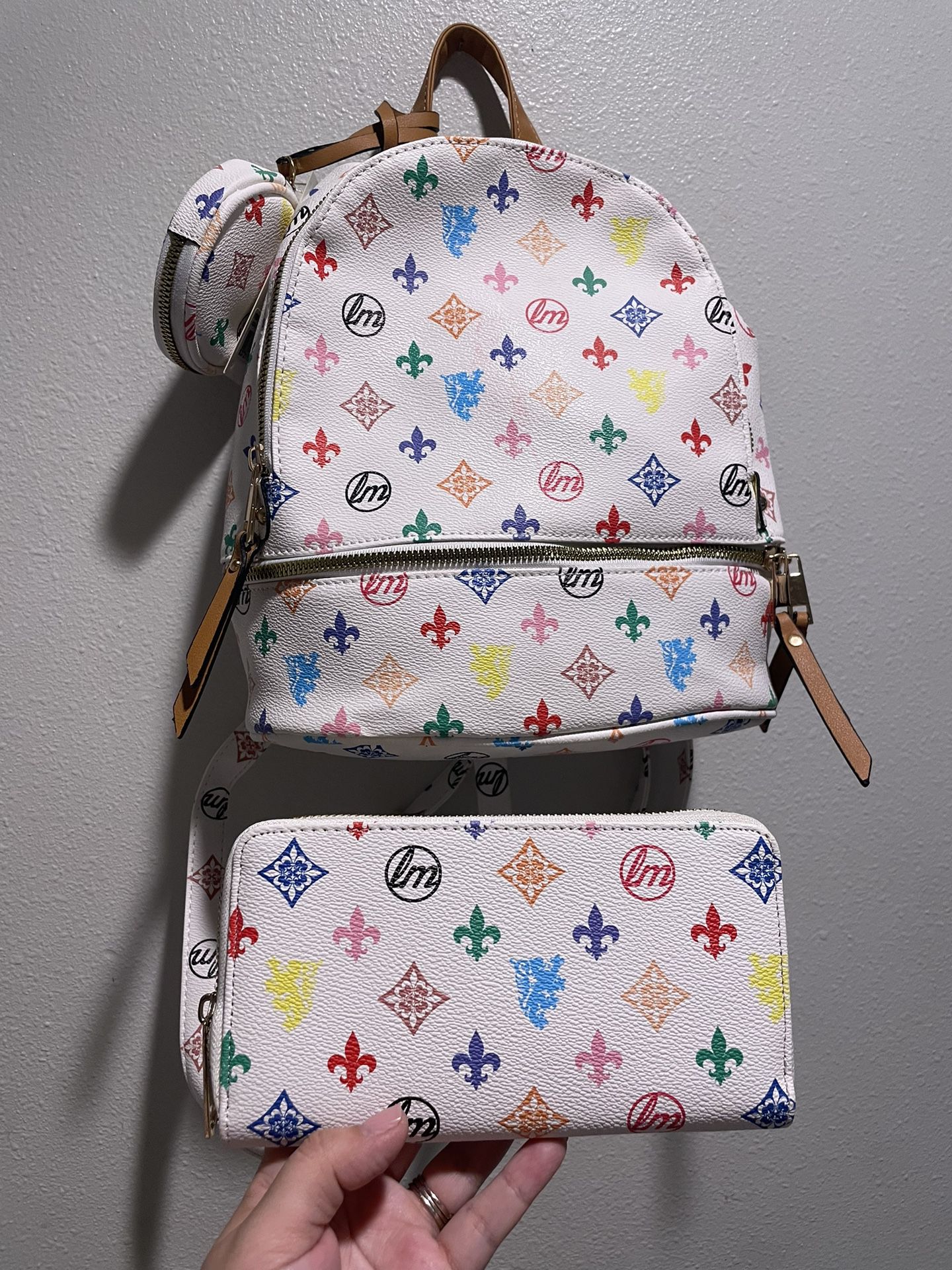 Women’s Multi Color Backpack 