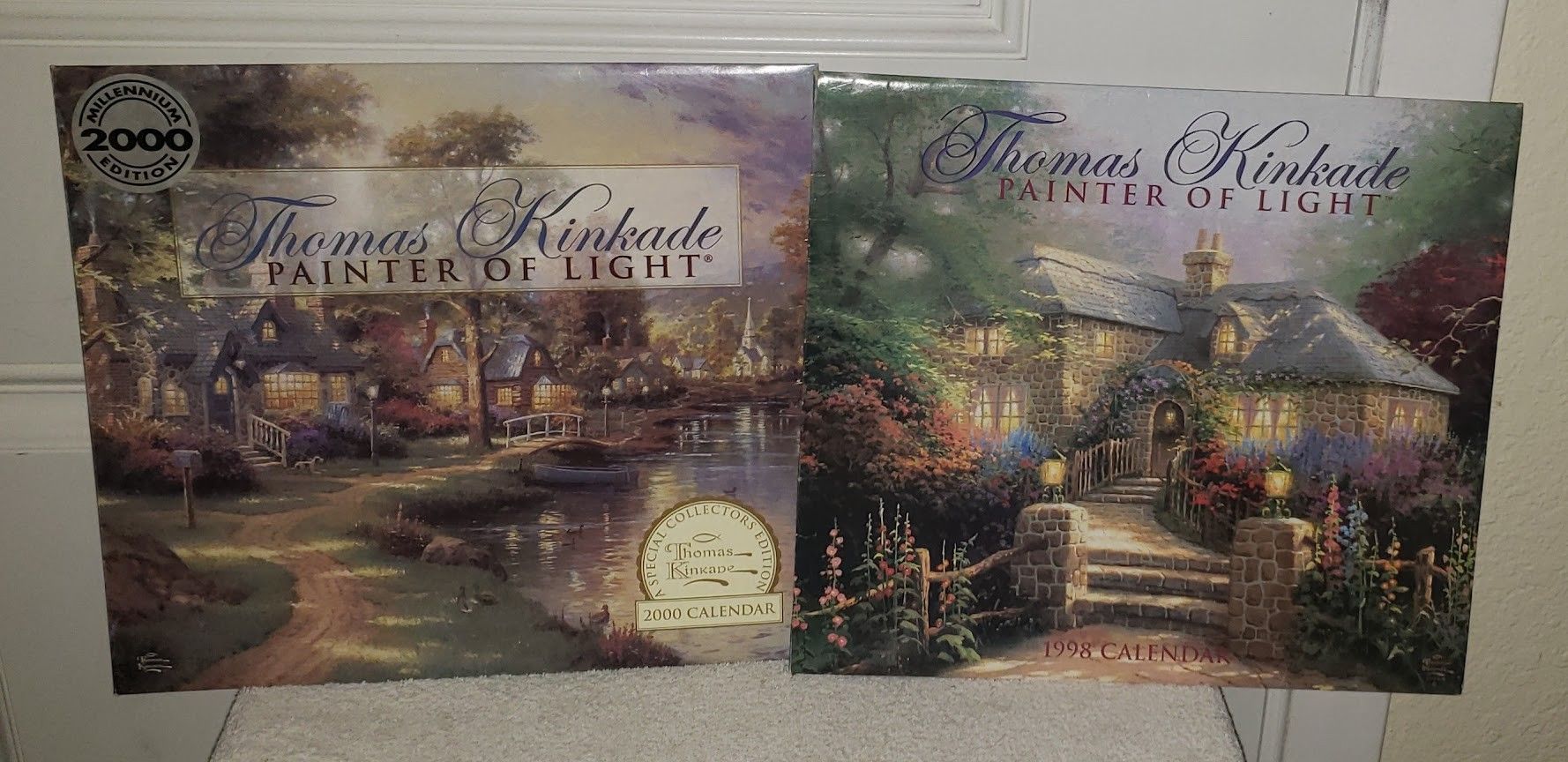 Thomas Kinkade "Painter of Light" Vintage Calendars