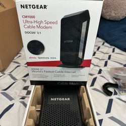 Netgear Ultra High Speed Cable Modem CM1000