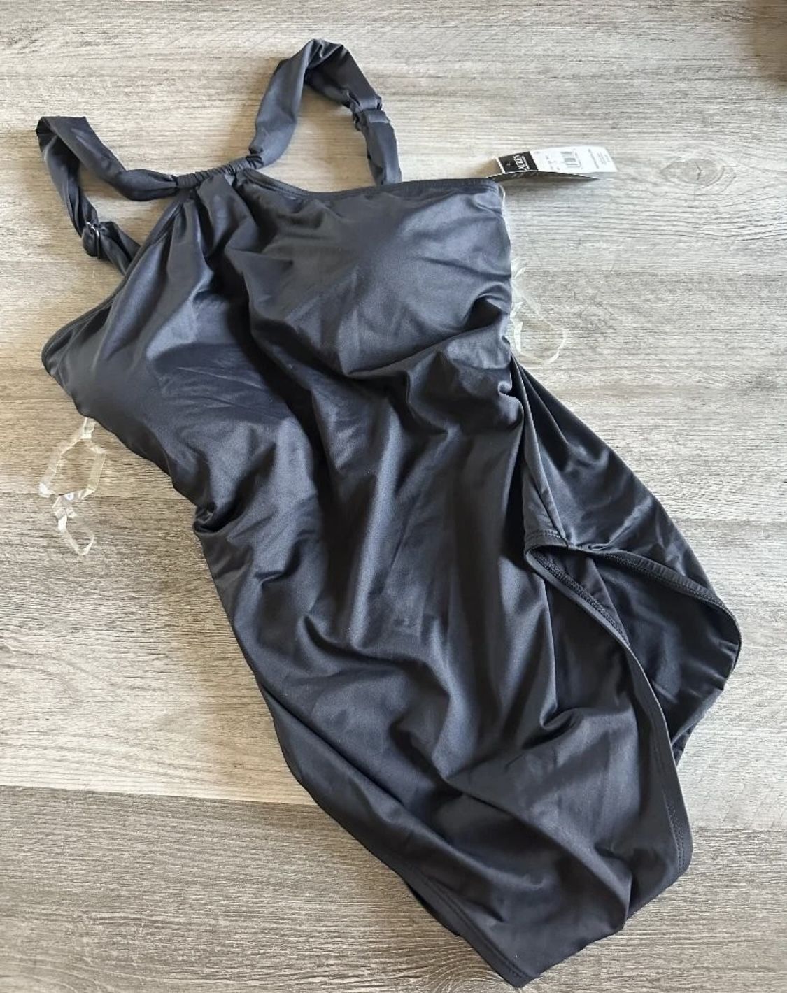 NEW Women's Ralph Lauren 1 Piece Black Swimsuit Size 18W New with tags