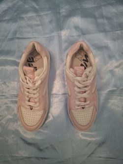Naked wolfe pink shoes