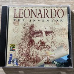 Leonardo: The Inventor - - CD-ROM - Great information !!
