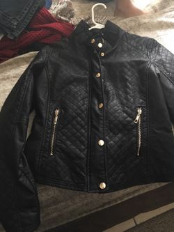 Leather jacket