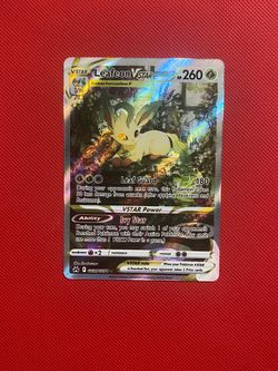 Leafeon vstar alternate Art Pokemon card TCG