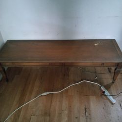 Old Wooden Coffee Table