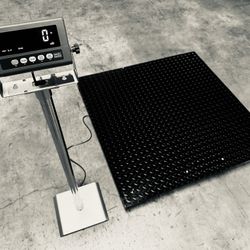 4x4 Pallet Floor Scale Made In USA 10,000 Lb Capacity! 