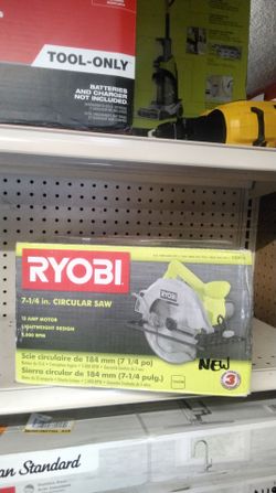 RYOBI 7 - 1/4 IN. CIRCULAR SAW