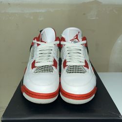 Nike Air Jordan 4 Fire Red DC7770-160 Size 5 Mens Retro IV OG With Original Box Preowned