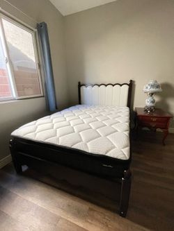 Full Size Bed Frame and Mattress