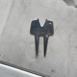 Golf Repair Divit Tool Keychain