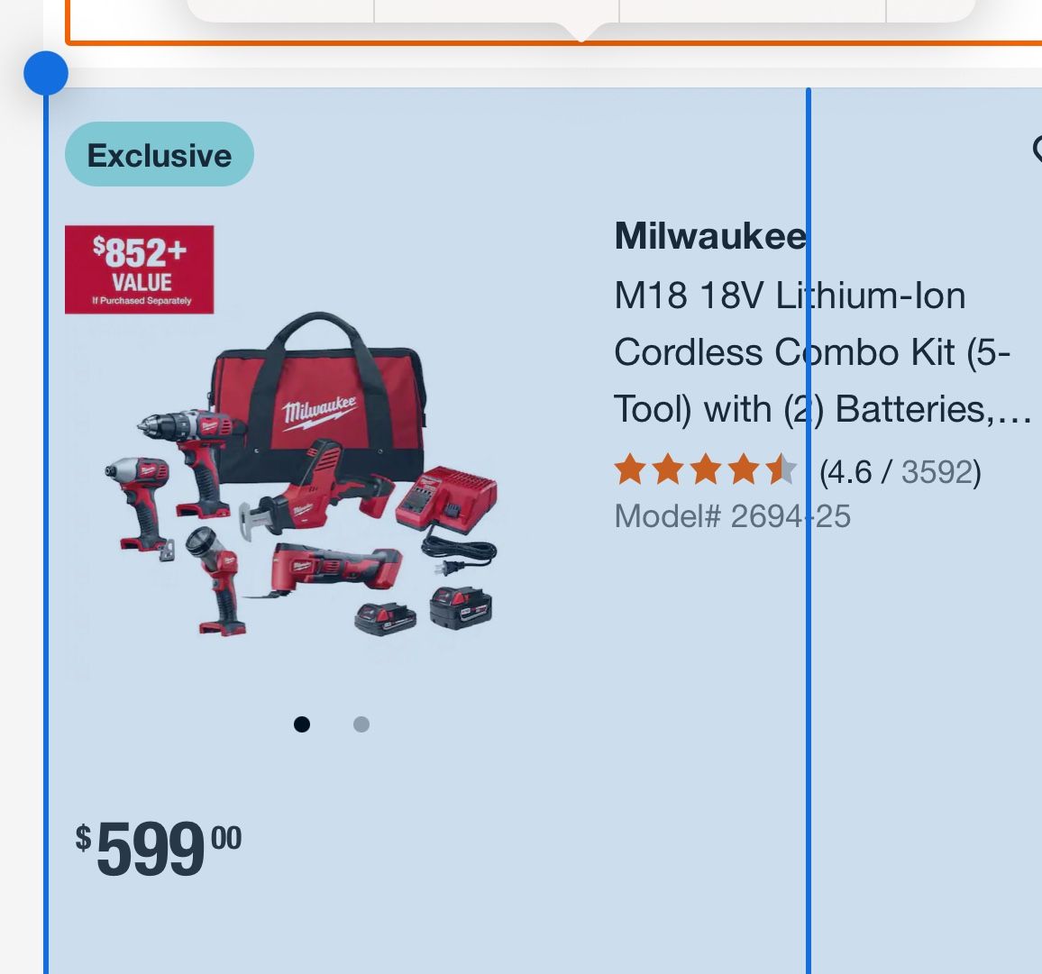Milwaukee 5 PAC