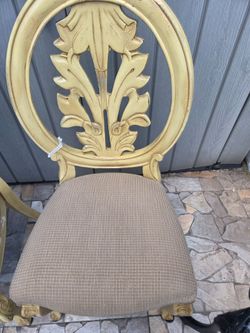 Solid Wood Dining Chairs – Set of 4