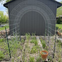 Cattle Panel Garden Trellis