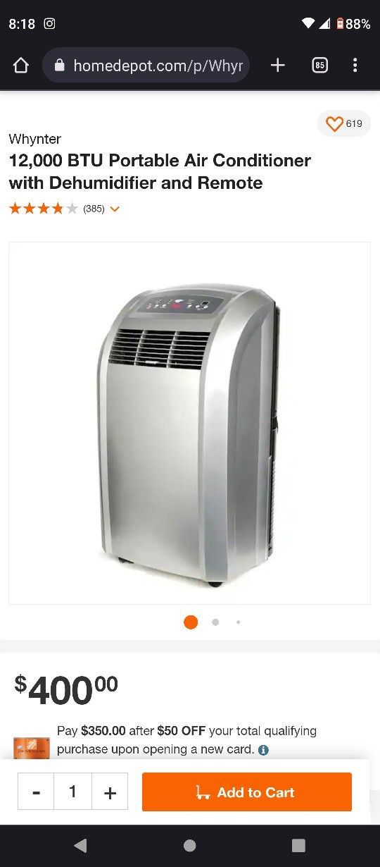 Whynter ARC-12S Air Conditioner and Dehumidifier