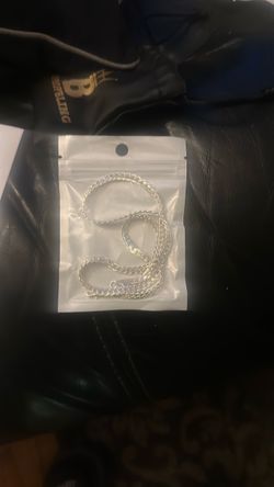 Silver Rope Chain Necklace