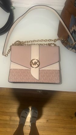 Blush pink michael kors bag