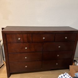 Dark Brown Dresser