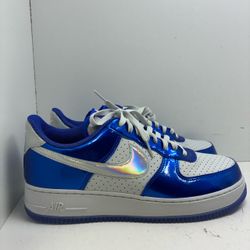 Nike Air Force 1 '07 LV8 Light Photo Blue Photon Dust Iridescent Shoes 21977531