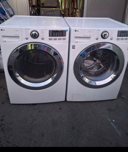 LG Front Load Washer and Dryer Set