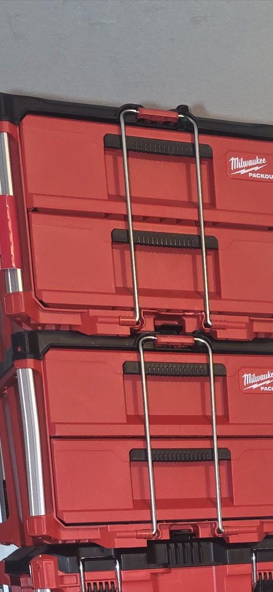 2 / Brand New Milwakee 2 Door Packouts $115 Each Or 2 X $220 Cash