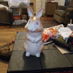 Rabbit Cookie Jar