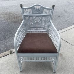 Vintage Brighton Rattan Regency Chair 
