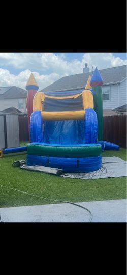 Moonwalk Water Slide Combo