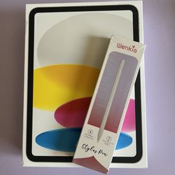 Apple iPad 10th Generation (2022 model /new Open Box ) 64GB Wi-Fi + Cellular with Pencil and keyboard