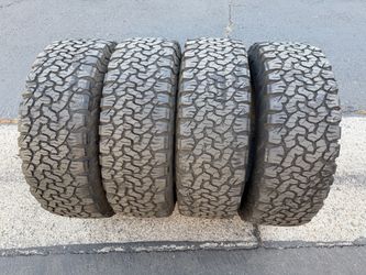 (4) 275/70R18 BFGoodrich All Terrain