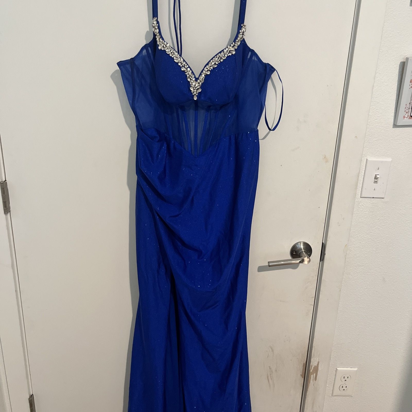 HangTen Tunic Dress Diamond Design Blue Size 12 Women's Located Gresham Oregon