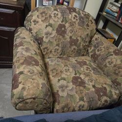 Chair with Ottoman (not pictured)