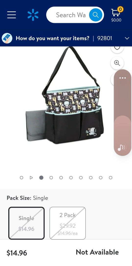 Zafari Diaper Bag🐵🦁🦒