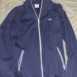 Lacoste Long sleeve zip up - Large