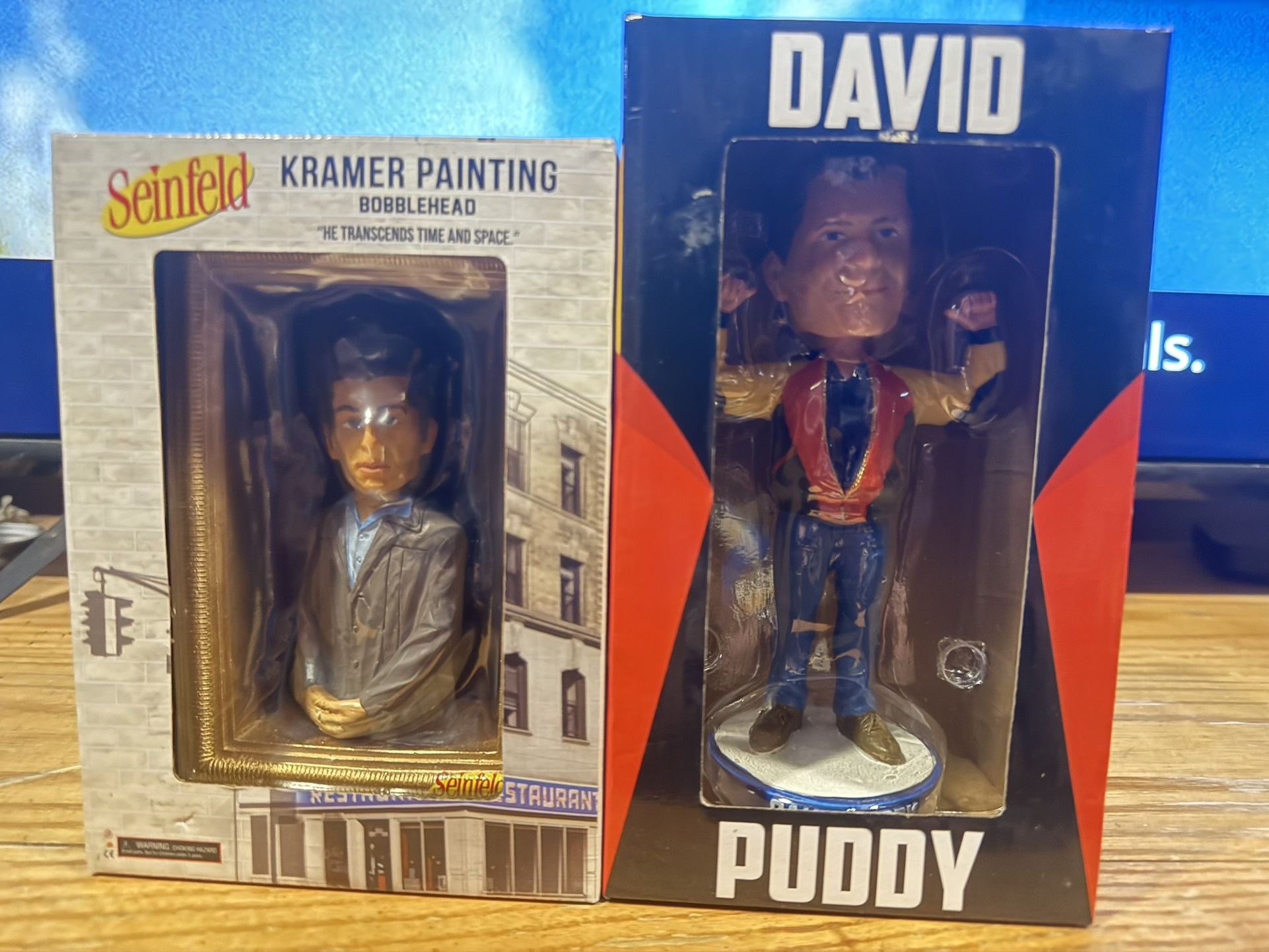 Seinfeld Kramer And Puddy Bobbleheads