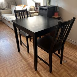 Dining Table For Two - Black 