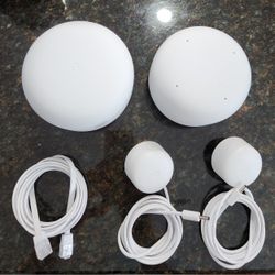 Nest WiFi-Mesh Router And 1 Point With Google Assistant 2 Pack(white)