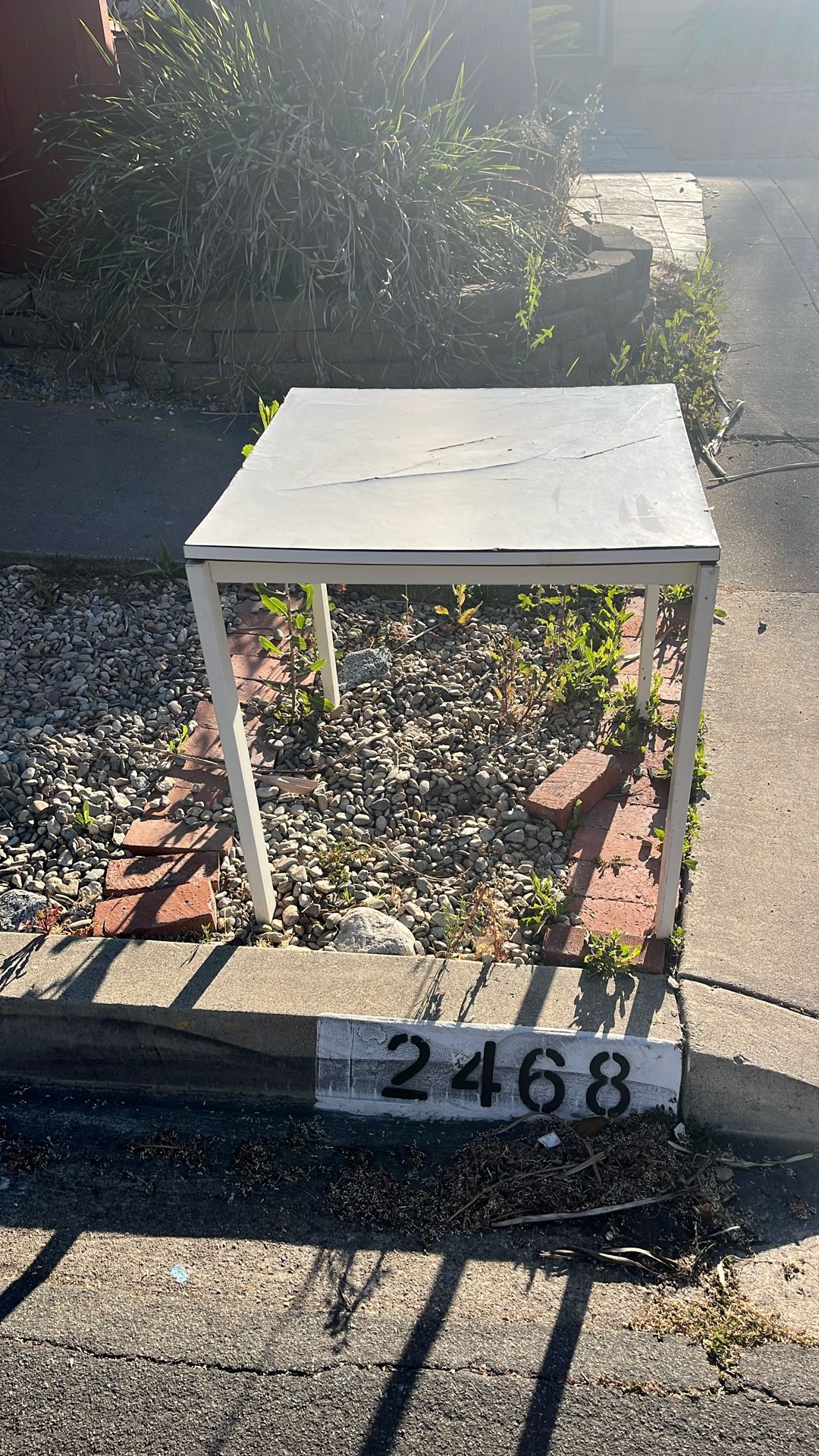 White table