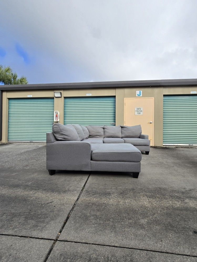 Grey 4 Piece Sectional  - FREE DELIVERY