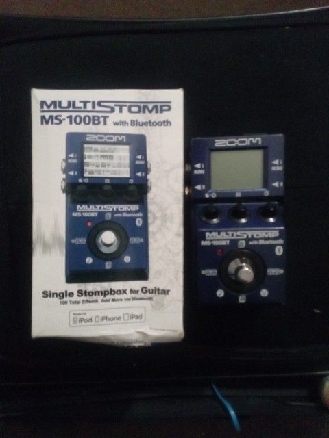 Single Stompbox For Guitar 100 Total Effects Add More With Bluetooth