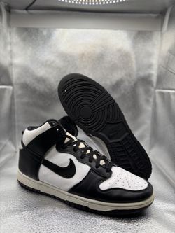 Nike dunk high black white